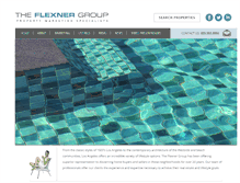 Tablet Screenshot of flexnergroup.com